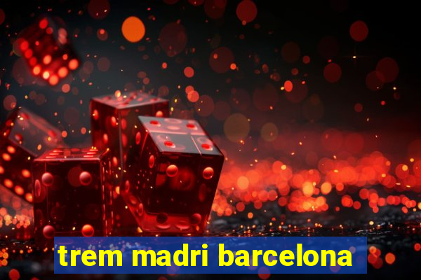 trem madri barcelona